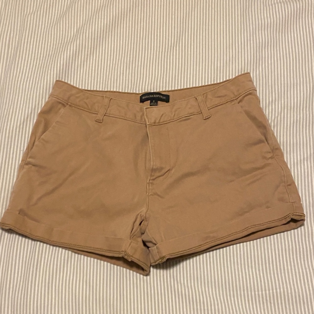 Banana Republic Tan Women Cargo Shorts